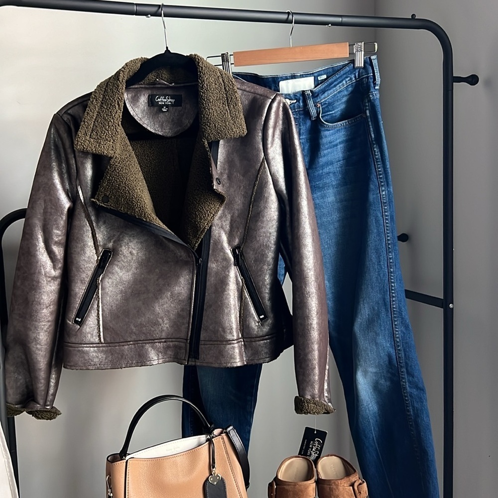 CoffeeShop Biker Jacket